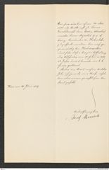 k.k. naturhistorisches Hofmuseum, Intendanzakten 1885-1896 (Hauer), Aktenzahl Z.637.a/1889, Seite 2